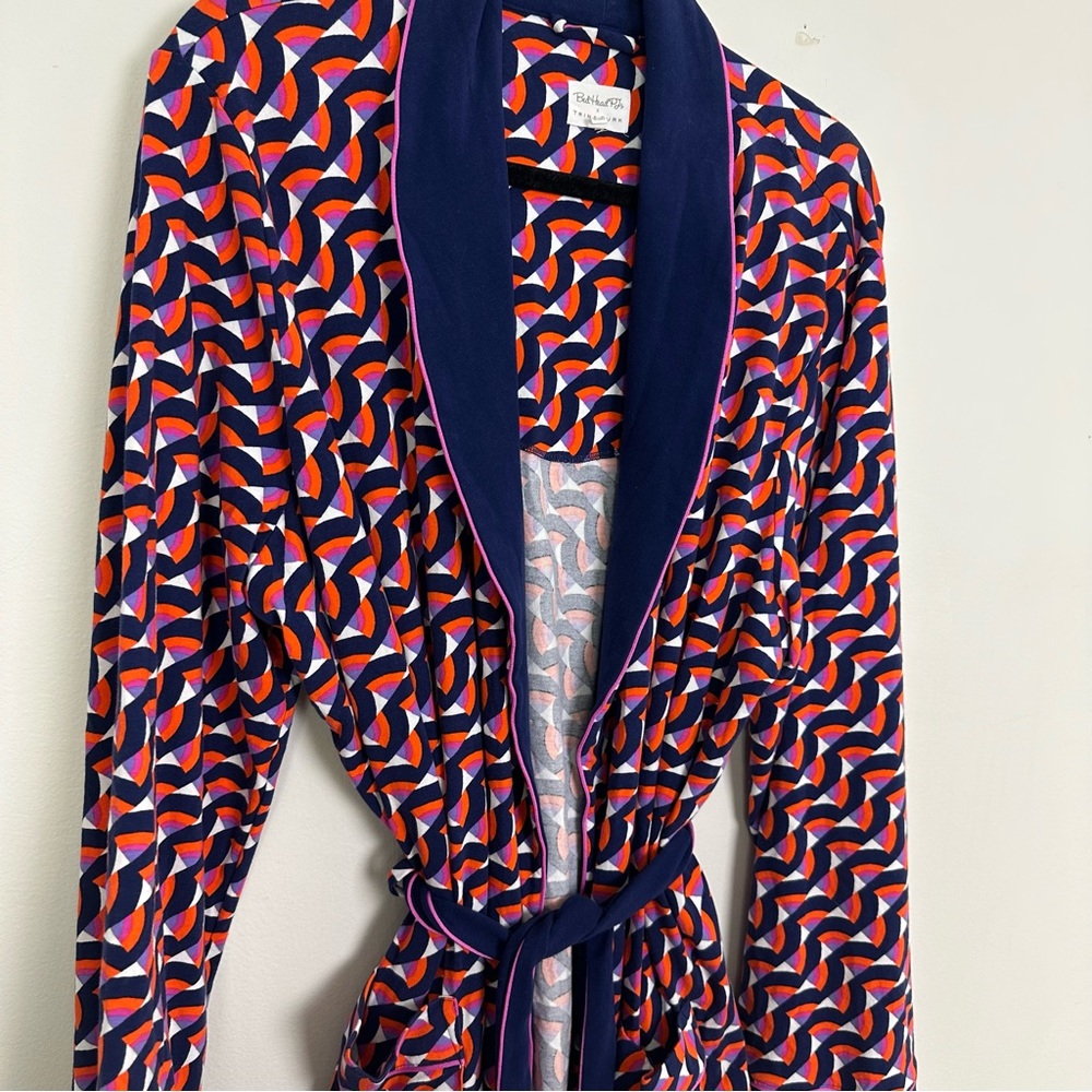 BedHead X Trina Turk Geo Rainbow Print Robe - Picture 6 of 9